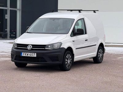 Begagnad VW Caddy 75 HK (55 kW) 2016 Vit Minibuss