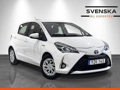 Begagnad Toyota Yaris Hybrid Active 101 HK (74 kW) 2017 Vit Halvkombi