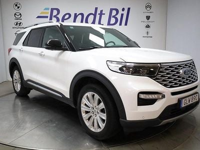 Begagnad Ford Explorer Platinum 457 HK (336 kW) 2021 Vit SUV