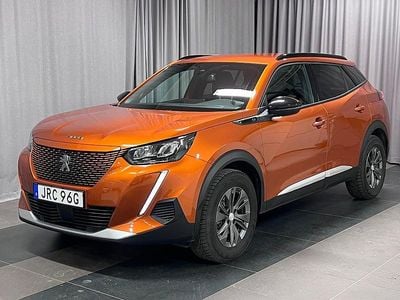 Begagnad Peugeot e-2008 Allure 100 kW (136 HK) 2022 Orange SUV