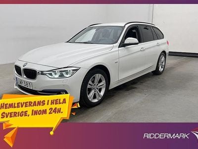 Begagnad BMW 320 Sport Line 190 HK (139 kW) 2015 Vit Kombi