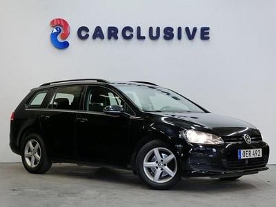 Begagnad VW Golf VII 112 HK (82 kW) 2016 Svart Kombi