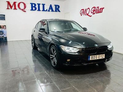 Begagnad BMW 320 Sport Line 184 HK (135 kW) 2014 Svart Sedan