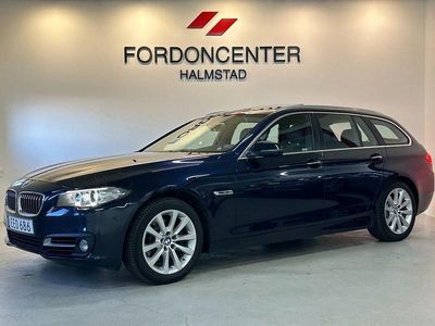 Blå Begagnad 2014 BMW 520 Kombi | 179 800 kr (Marknadspris)