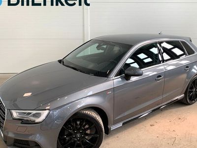 begagnad Audi A3 Sportback 190 TFSI Quattro S-Tronic S-Line Ferrita Cockpit 2017