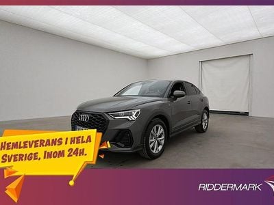 Grå Begagnad 2025 Audi Q3 Sportback S-Line SUV | 499 800 kr (Marknadspris)
