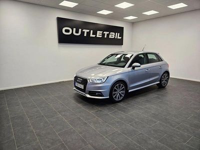Begagnad Audi A1 Sportback S-Line 95 HK (69 kW) 2017 Silver Halvkombi