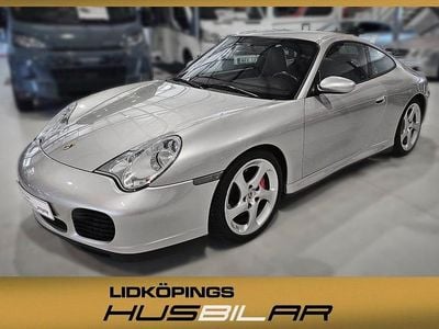 Begagnad Porsche 911 Carrera 4S 320 HK (235 kW) 2003 Silvermetallic Sportkupé