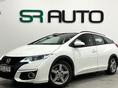 Vit Begagnad 2015 Honda Civic Kombi | 114 900 kr (Marknadspris)