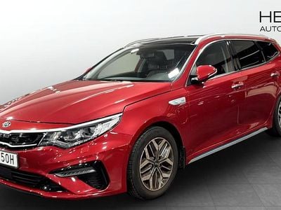 Röd metallic Begagnad 2019 Kia Optima Advance Kombi | 219 900 kr (Marknadspris)