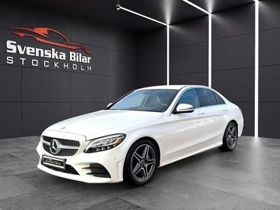 Vit Begagnad 2018 Mercedes C200 AMG Sedan | 289 900 kr (Dyr)