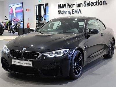 Begagnad BMW M4 Cabriolet Comfort Edition 431 HK (317 kW) 2018 Svart Cab