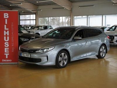 Begagnad Kia Optima Plus 205 HK (150 kW) 2017 Grå metallic Kombi