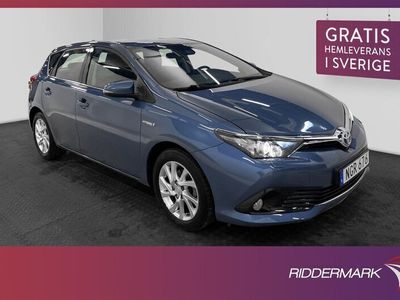 begagnad Toyota Auris Hybrid E-CVT 136hk Active Kamera Välservad