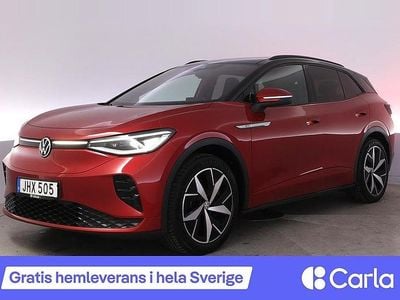 Röd Begagnad 2021 VW ID.4 GTX SUV | 341 900 kr (Marknadspris)