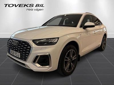 Vit Begagnad 2022 Audi Q5 Sportback S-Line SUV | 419 900 kr (Bra pris)