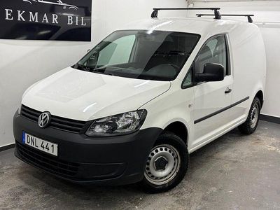 Vit Begagnad 2015 VW Caddy Minibuss | 79 900 kr (Marknadspris)