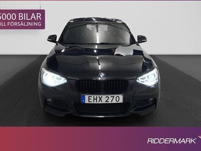 begagnad BMW 118 d 143hk M Sport HiFi Sensorer Rattvärme 0.38L/Mil