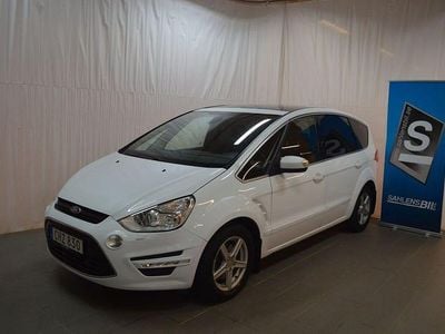 Vit Begagnad 2014 Ford S-MAX Business Edition Minibuss | 109 000 kr (Lite dyr)
