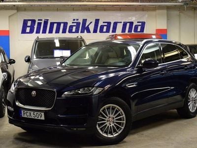 Blå Begagnad 2017 Jaguar F-Pace S SUV | 219 000 kr (Bra pris)