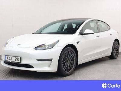 begagnad Tesla Model 3 Long Range AWD Refresh Autopilot Pano V-Hjul