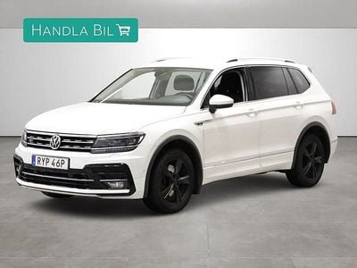 Vit Begagnad 2018 VW Tiguan Allspace R-line SUV | 319 900 kr (Marknadspris)