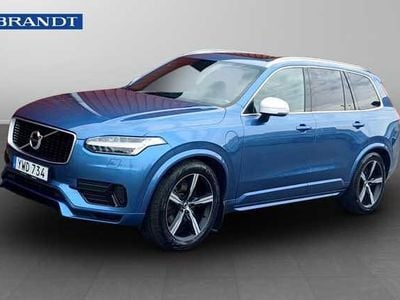 Begagnad Volvo XC90 R-Design 412 HK (303 kW) 2018 Blå SUV