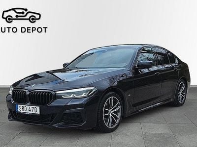 Svart Begagnad 2020 BMW 520 M Sport Sedan | 379 000 kr (Lite dyr)