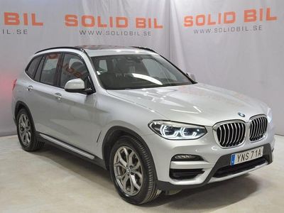 Silver Begagnad 2020 BMW X3 xLine SUV | 309 800 kr