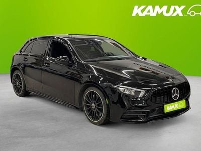 Svart Begagnad 2019 Mercedes A250 AMG Halvkombi | 239 900 kr (Marknadspris)