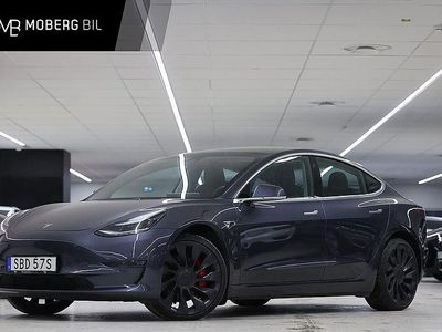 Begagnad Tesla Model 3 Performance 461 kW (627 HK) 2019 Grå Sedan