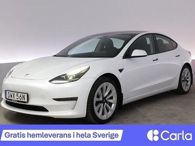 Vit Begagnad 2021 Tesla Model 3 Long Range AWD Sedan | 315 900 kr (Marknadspris)