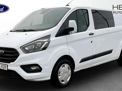Begagnad Ford Transit Custom 129 HK (94 kW) 2019 Frozen white Van