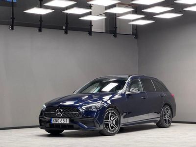 Blå Begagnad 2023 Mercedes C300 Kombi | 399 900 kr
