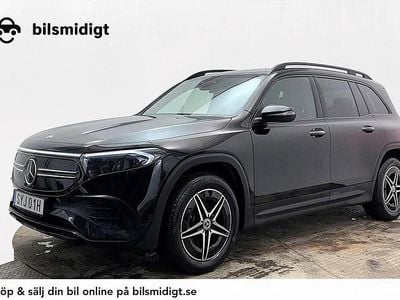 Svart Begagnad 2023 Mercedes EQB300 AMG SUV | 369 900 kr