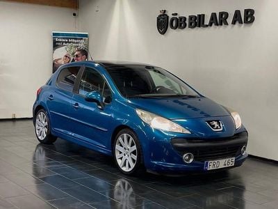 Blå Begagnad 2007 Peugeot 207 GT Halvkombi | 49 900 kr (Dyr)
