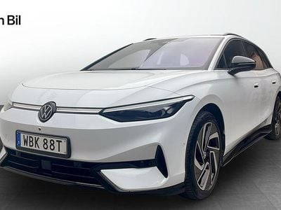 Begagnad VW ID.7 Pro 210 kW (286 HK) 2024 Vit Kombi