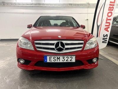 Ljusröd Begagnad 2010 Mercedes C180 Avantgarde Sedan | 94 900 kr (Lite dyr)