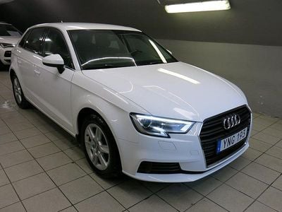 Begagnad Audi A3 Sportback Proline 150 HK (110 kW) 2018 Vit Halvkombi