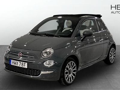 Grå Begagnad 2022 Fiat 500 Dolcevita Halvkombi | 149 900 kr (Marknadspris)