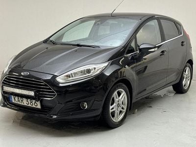 Svart Begagnad 2016 Ford Fiesta Titanium | 108 000 kr (Marknadspris)