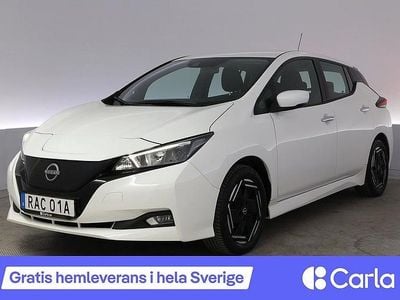 Vit Begagnad 2022 Nissan Leaf Acenta Halvkombi | 158 990 kr (Bra pris)