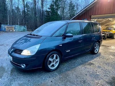 Grön Begagnad 2008 Renault Grand Espace Privilege Minibuss | 29 900 kr