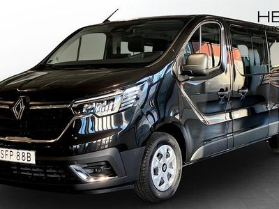 Svart (black) Ny 2025 Renault Trafic Minibuss | 449 875 kr