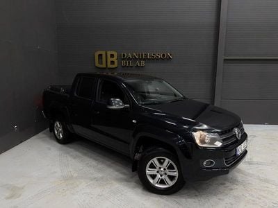 Svart Begagnad 2014 VW Amarok Pickup | 159 800 kr