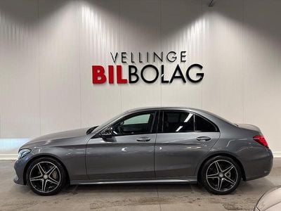 Grå Begagnad 2016 Mercedes C180 AMG Sedan | 219 500 kr (Dyr)