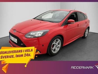 Röd Begagnad 2013 Ford Focus ST | 144 800 kr