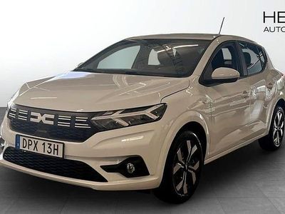 Vit (white) Ny 2025 Dacia Sandero Expression Halvkombi | 219 900 kr (Marknadspris)
