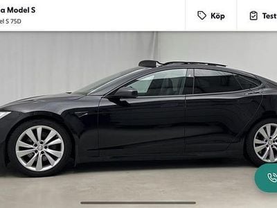 Begagnad Tesla Model S 386 kW (525 HK) 2017 Halvkombi