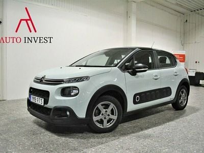 begagnad Citroën C3 1.2 VTi Euro 6 82hk Bluetooth Nybesiktad